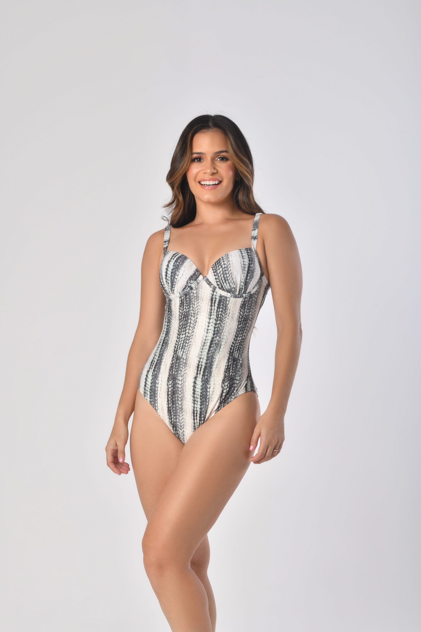 Bañador estampado Ofidio con Aro